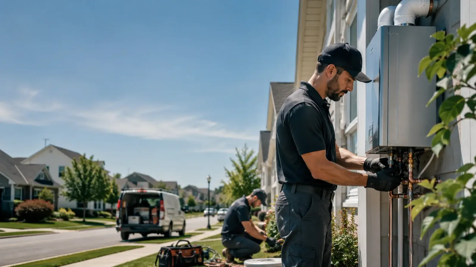 Tankless Water Heater Installation in Gunter, TX